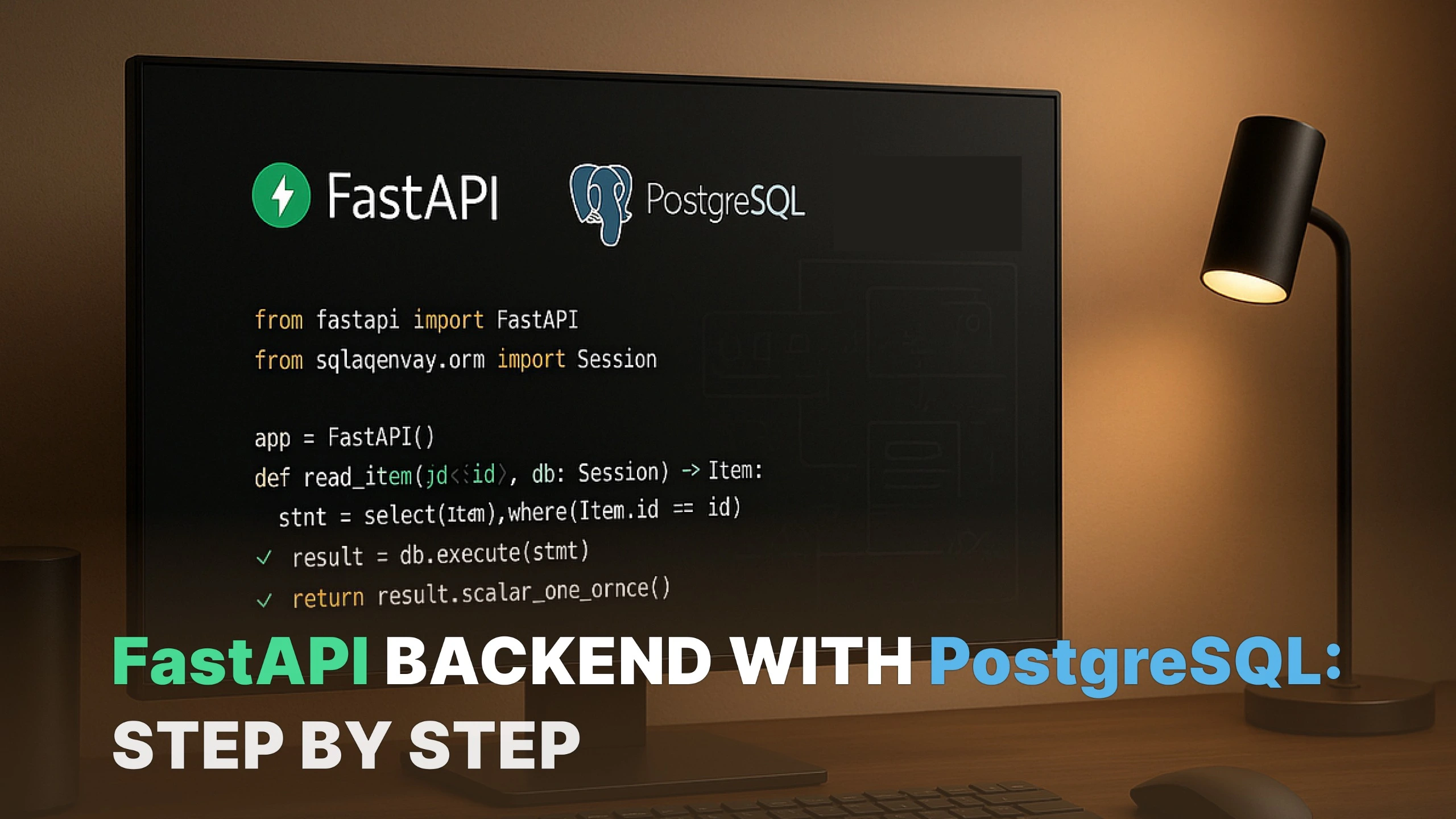FastAPI Backend with PostgreSQL: Step By Step Guide for Beginners