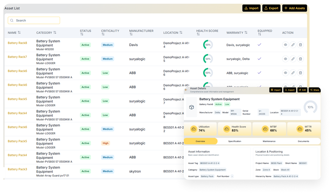 Asset & Lifecycle Management