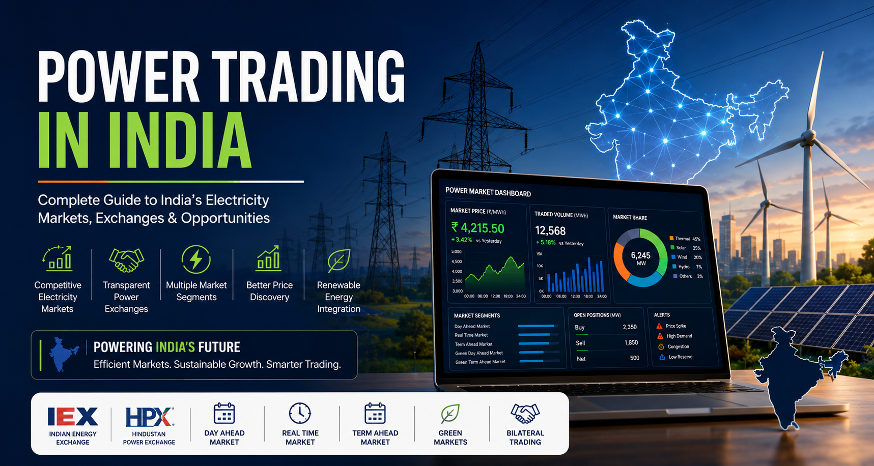 Power Trading in India: Complete Guide to Electricity Markets, Exchanges & Opportunities
